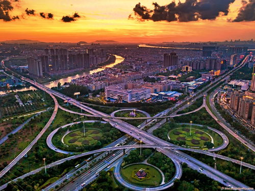 航拍視角下，順德立交橋的工程美學(xué)與勘察智慧